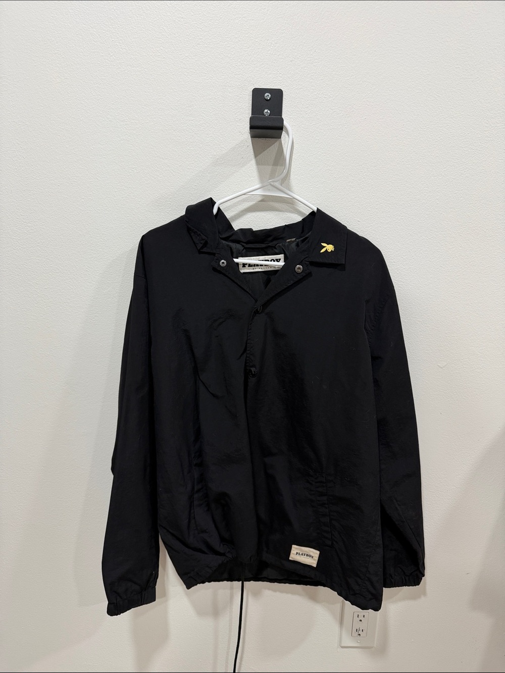 Black Lightweight Playboy Jacket